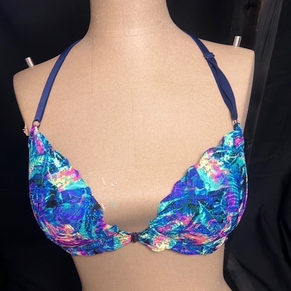 PINK Victoria’s Secret multicolor bra size 32DD